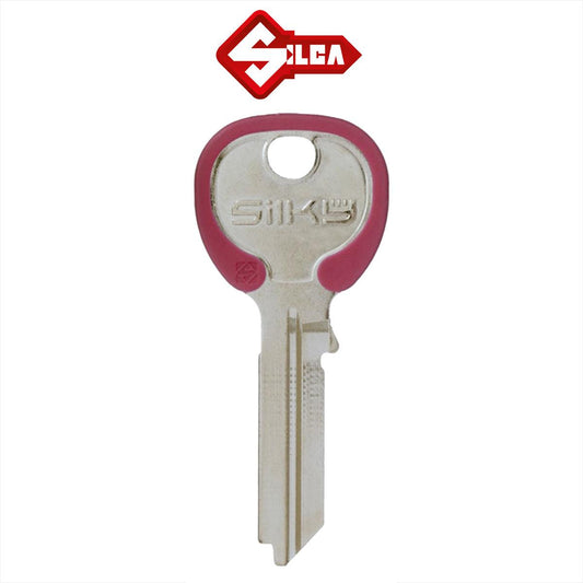 Silca Silky TE2 Key Blank - Pink - 10 Pack - KeySuppliesAU