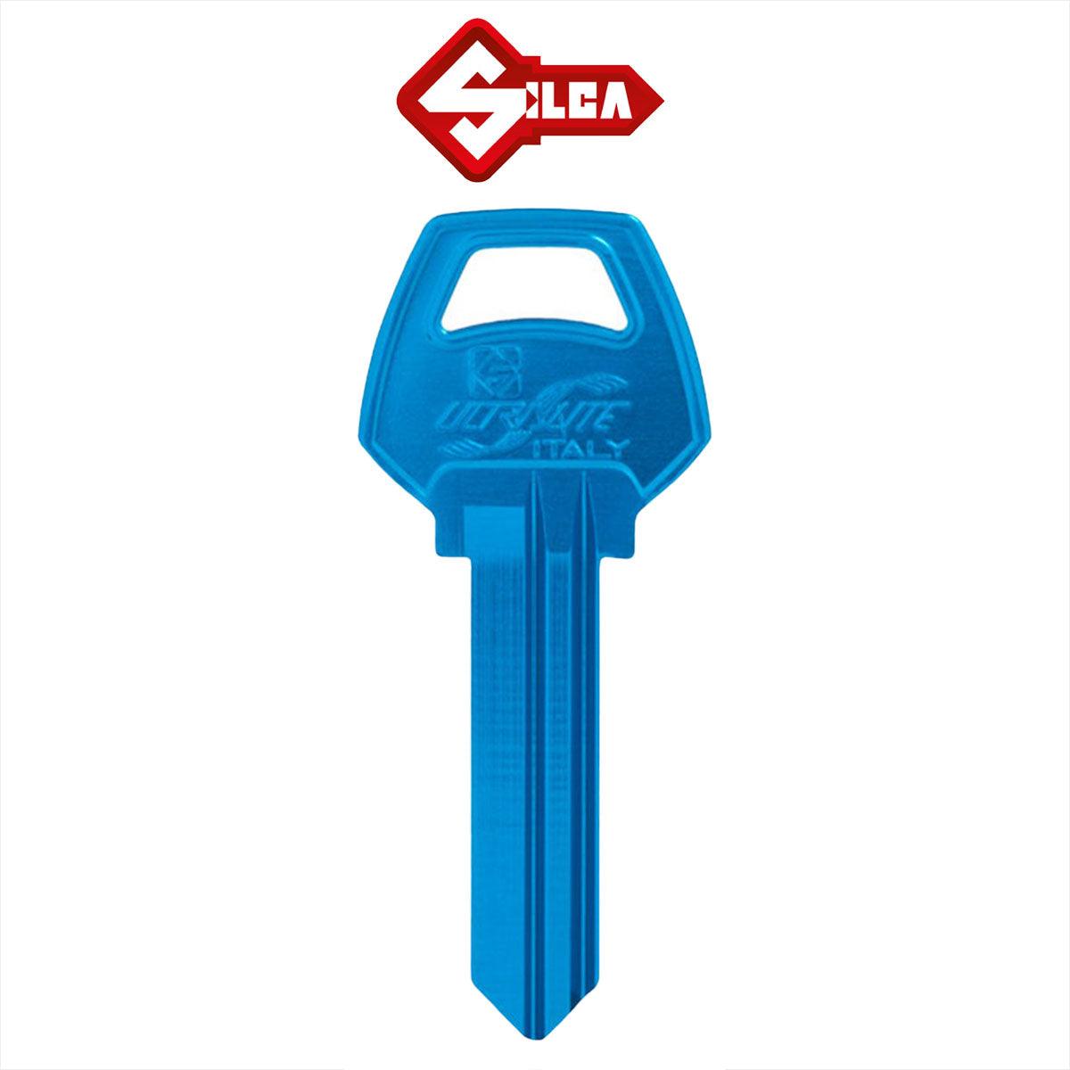 Silca Ultralite CB34R Key Blank - Turquoise - 10 Pack - KeySuppliesAU