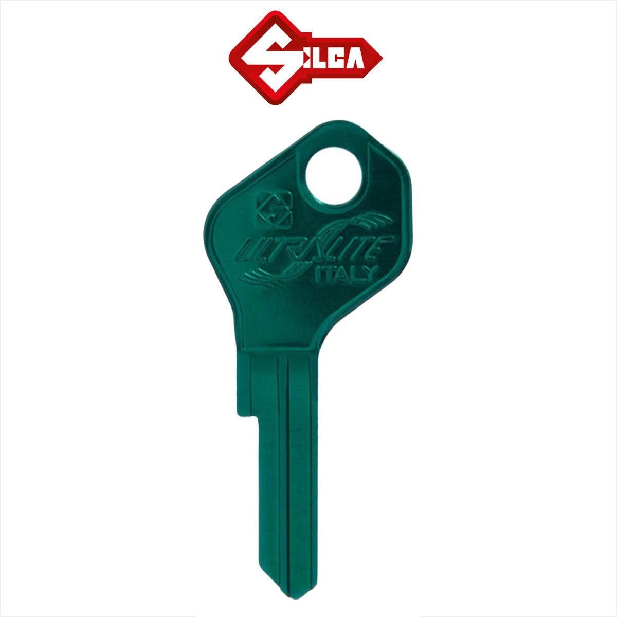 Silca Ultralite LF31R Key Blank - Green - 10 Pack - KeySuppliesAU