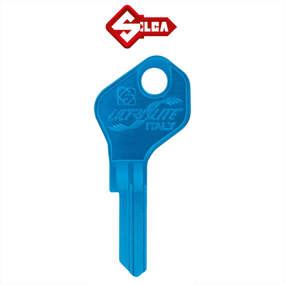 Silca Ultralite LF31R Key Blank - Turquoise - 10 Pack - KeySuppliesAU