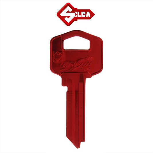 Silca Ultralite TE2 Key Blank - Red - 10 Pack - KeySuppliesAU