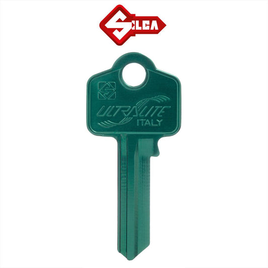 Silca Ultralite WC2 Key Blank - Green - 10 Pack - KeySuppliesAU