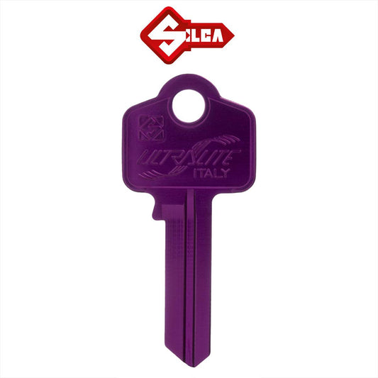 Silca Ultralite WC2 Key Blank - Purple - 10 Pack - KeySuppliesAU