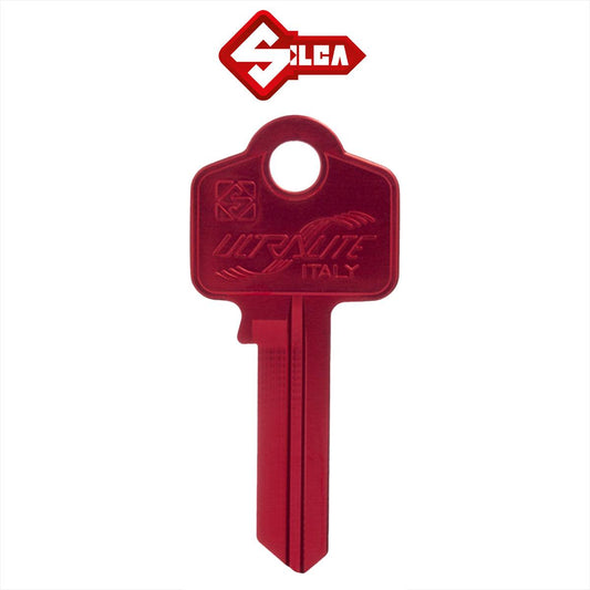 Silca Ultralite WC2 Key Blank - Red - 10 Pack - KeySuppliesAU