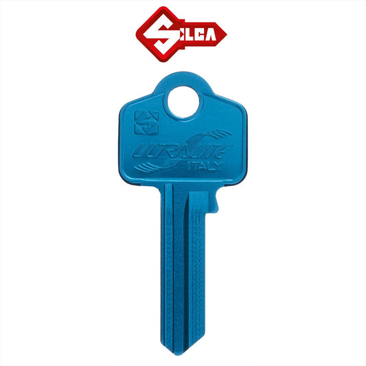 Silca Ultralite WC2 Key Blank - Turquoise - 10 Pack - KeySuppliesAU