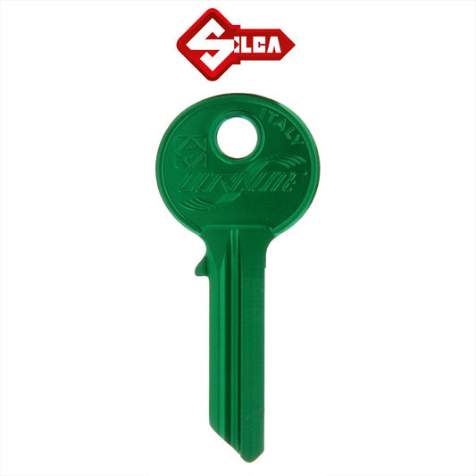 Silca Ultralite YA1E Key Blank - Green - 10 Pack - KeySuppliesAU