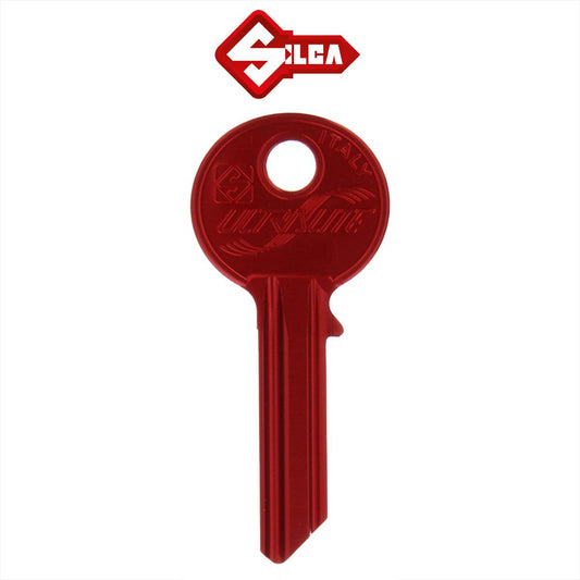 Silca Ultralite YA1E Key Blank - Red - 10 Pack - KeySuppliesAU