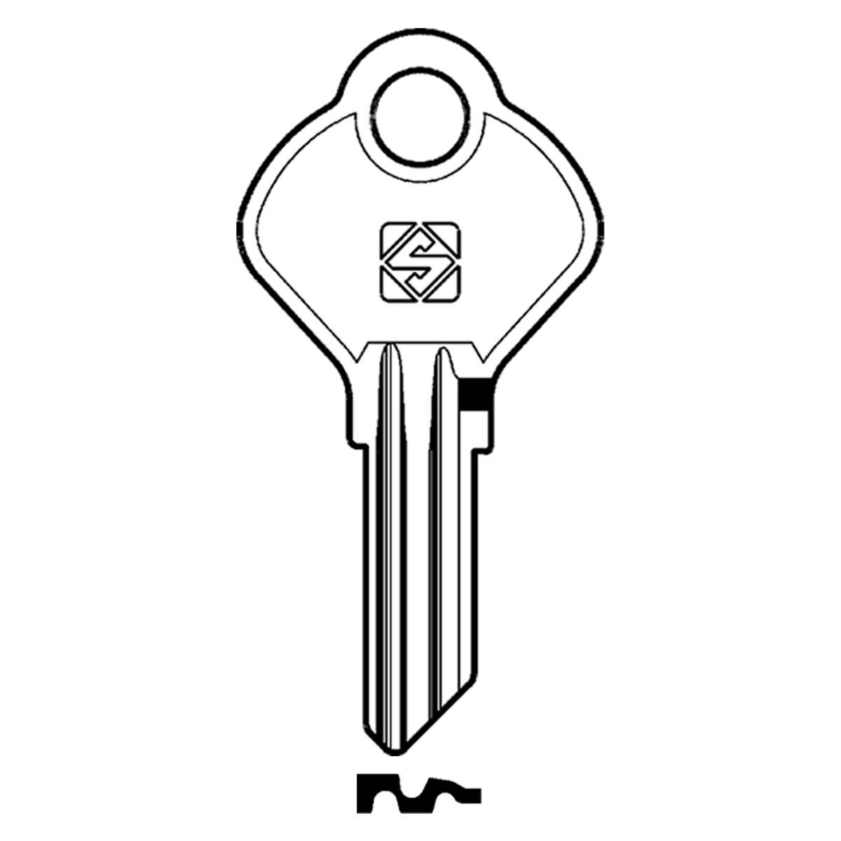 T10 Fire Service Lift Elevator Key for Otis, KONE, Schindler, Thyssenkrupp - KeySuppliesAU